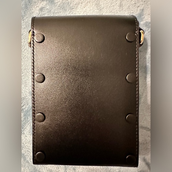 100% Authentic Gucci Boarded Plutone Calfskin Mini Horsebit 1955 Crossbody Bag - Picture 3 of 11